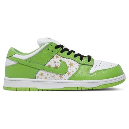 SUPREME X DUNK LOW OG SB QS MEAN GREEN,Dunk SB,NIKE SHOES Reps