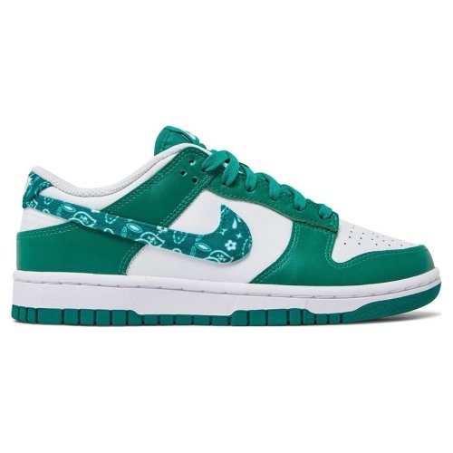 DUNK LOW GREEN PAISLEY,Dunk SB,NIKE SHOES Reps