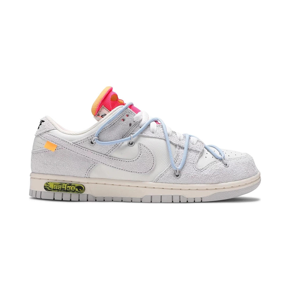 OffWhite x Dunk Low Lot 38 of 50,Dunk SB,NIKE SHOES Reps