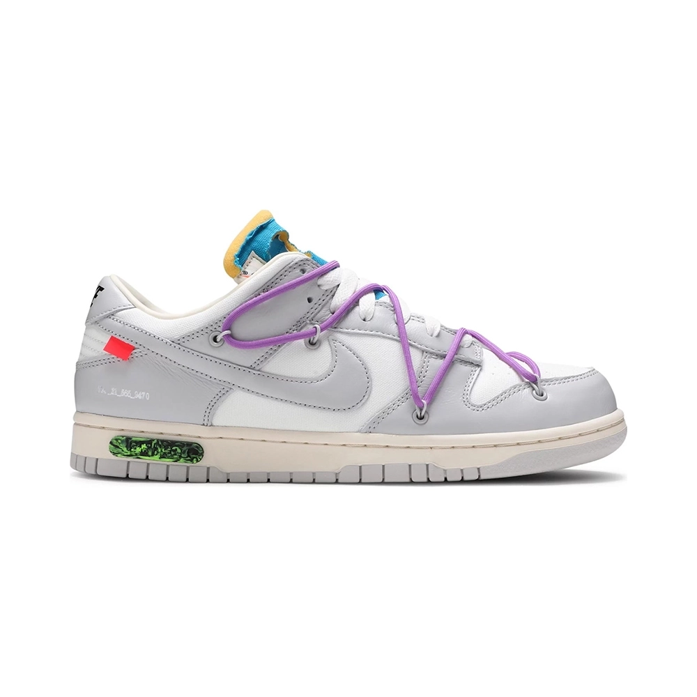 OffWhite x Dunk Low Lot 47 of 50,Dunk SB,NIKE SHOES Reps