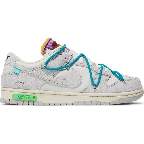 OffWhite x Dunk Low Lot 36 of 50,Dunk SB,NIKE SHOES Reps