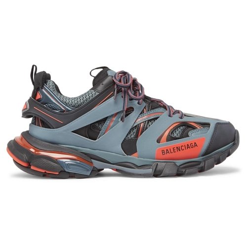 BALENCIAGA TRACK DARK GREY ORANGE,BALENCIAGA TRACK,BALENCIAGA