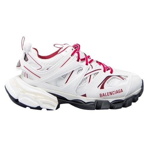 BALENCIAGA TRACK WHITE RED,BALENCIAGA TRACK,BALENCIAGA