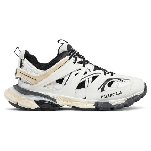 BALENCIAGA TRACK WHITE BLACK,BALENCIAGA TRACK,BALENCIAGA