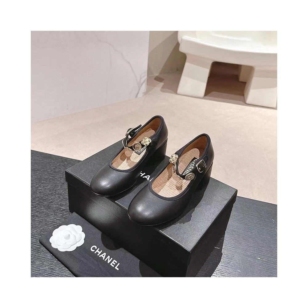 Chanel Mary Janes Lambskin Black,CHANEL SNEAKERS,Other Brand Reps Sneakers