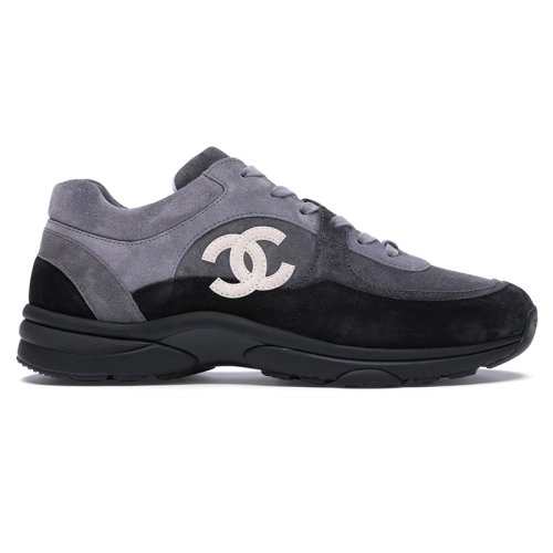 Chanel Low Top Trainer CC Grey,CHANEL SNEAKERS,Other Brand Reps Sneakers