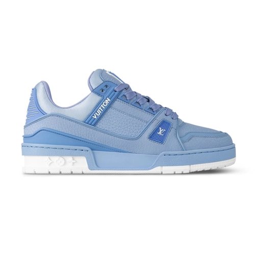 Louis Vuitton Trainer Blue,Louis Vuitton Trainer,LOUIS VUITTON Reps Sneakers,Other Brand Reps Sneakers