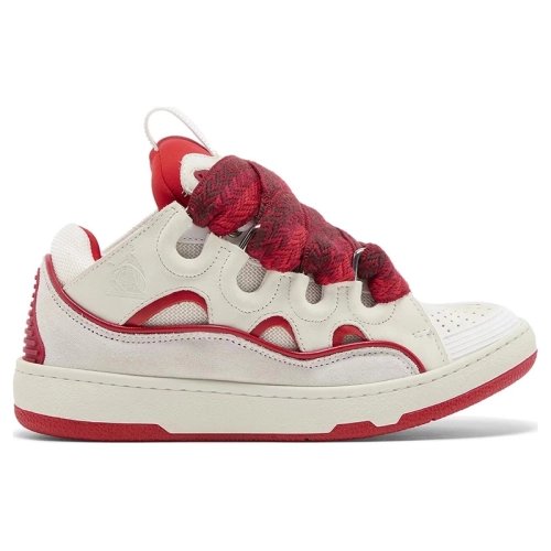 Lanvin Curb Reps Sneakers White Red,LANVIN SHOES Reps,Other Brand Reps Sneakers