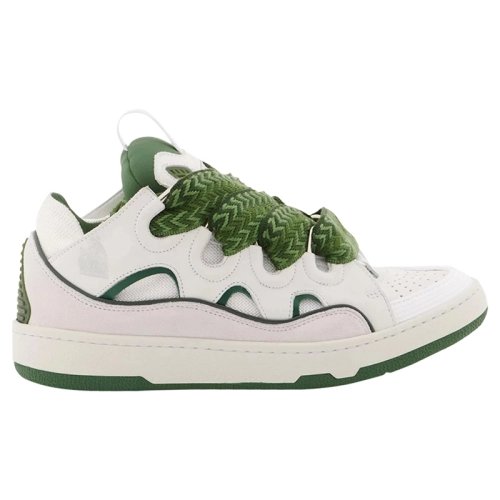 Lanvin Curb Reps Sneakers White Khaki,LANVIN SHOES Reps,Other Brand Reps Sneakers