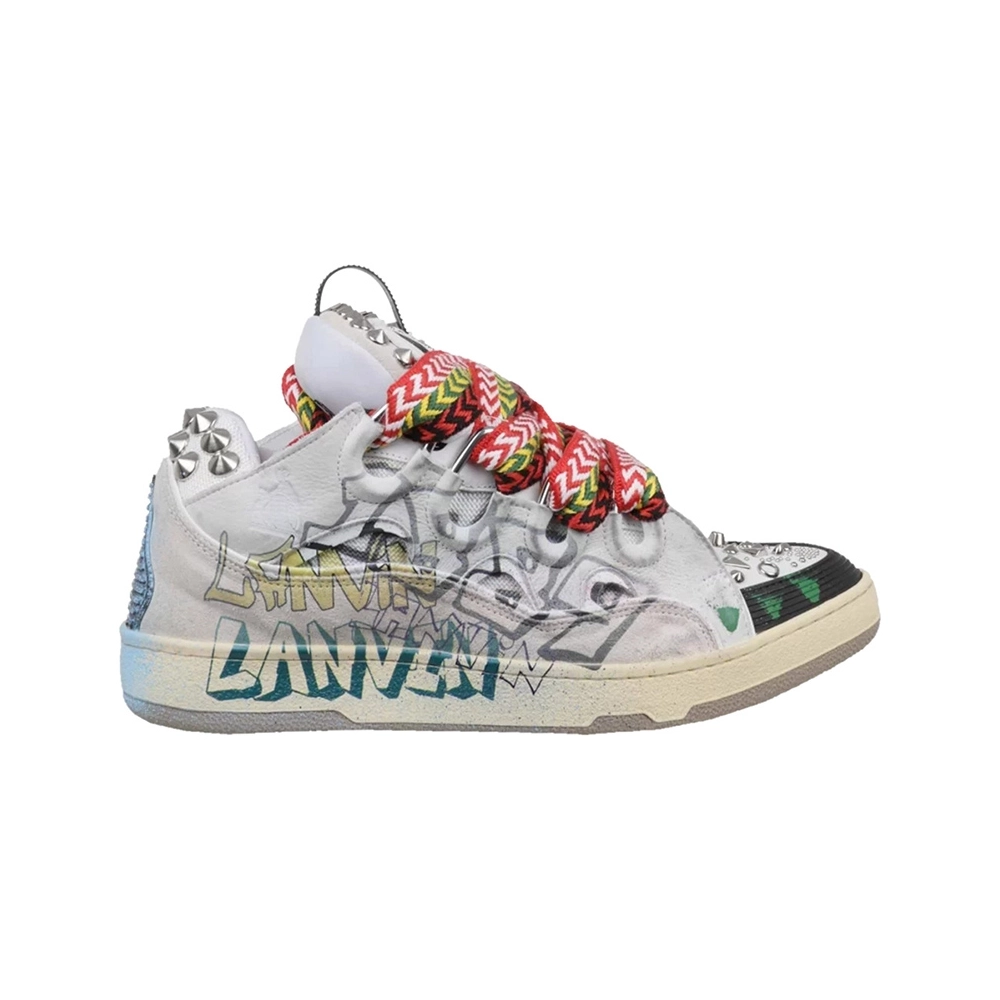 Lanvin Curb Reps Sneakers Graffiti,LANVIN SHOES Reps,Other Brand Reps Sneakers