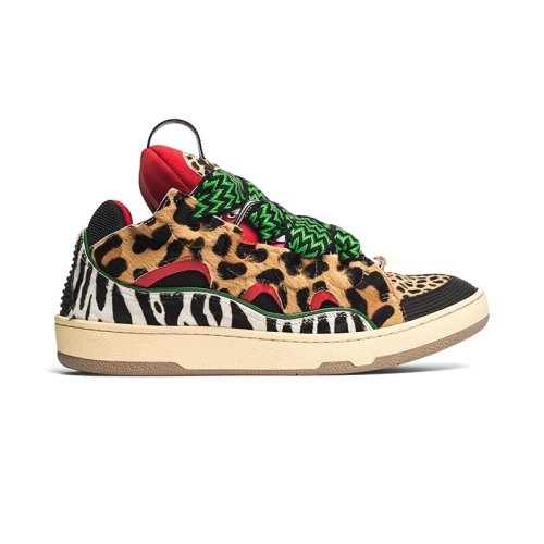 Lanvin Curb Sneaker Animal Print,LANVIN SHOES Reps,Other Brand Reps Sneakers