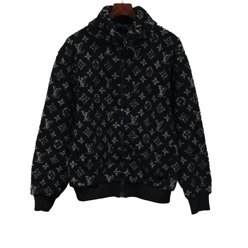 LV teddy velvet jacket,Louis Vuitton Jacket,Jacket,APPAREL