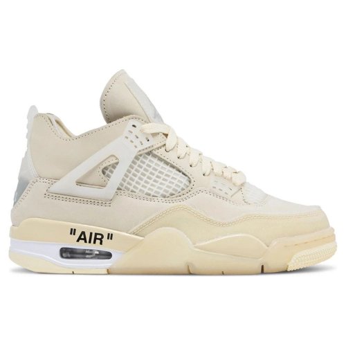 OffWhite x Air Jordan 4 Sail CV9388 100,AIR JORDAN 4,Air Jordan