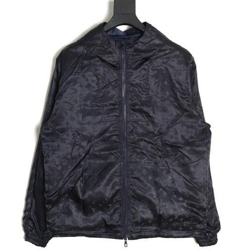 Louis Vuitton Doublesided Jacket with Jacquard Pattern TSK1,Louis Vuitton Jacket,Jacket,APPAREL