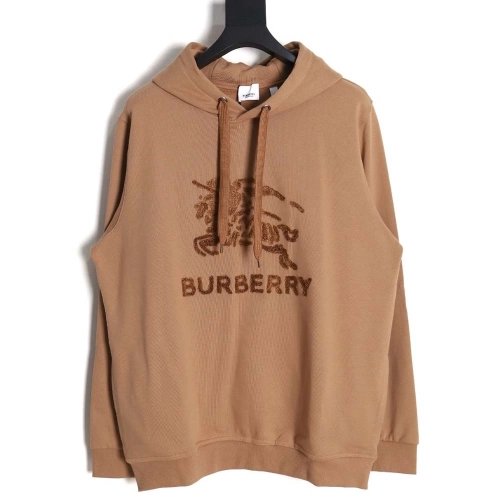 Burberry Burberry towel embroidered war horse hooded sweatshirt_CM_1,Burberry Hoodie,Hoodie,APPAREL