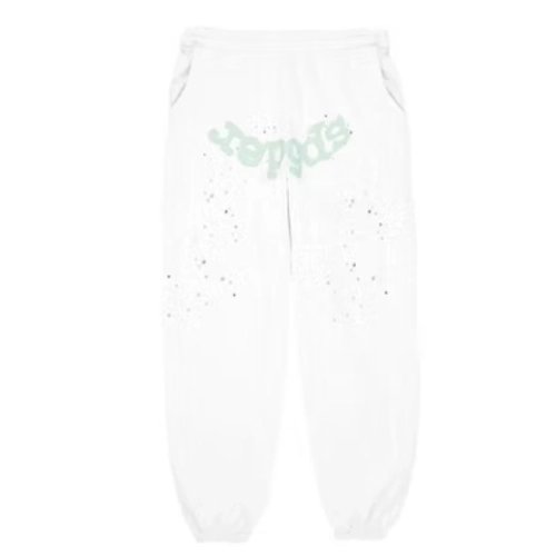 Sp5der Adult Sweatpants Egg Shell,Sp5der Sweatpants,CASUAL PANTS,Clothing