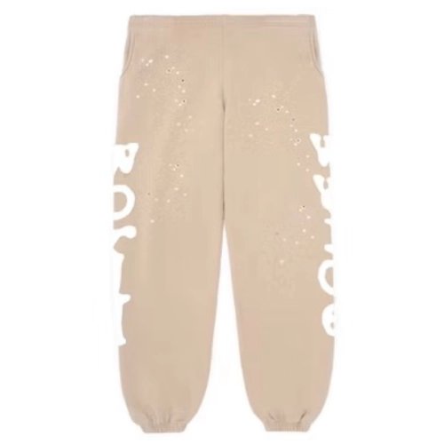 Sp5der Beluga Sweatpants Light Brown,Sp5der Sweatpants,CASUAL PANTS,Clothing