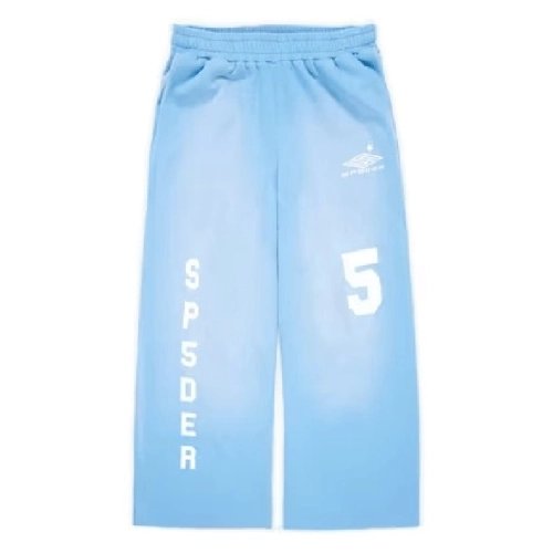 Sp5der Jumbo Sweatpant Vintage Blue,Sp5der Sweatpants,CASUAL PANTS,Clothing