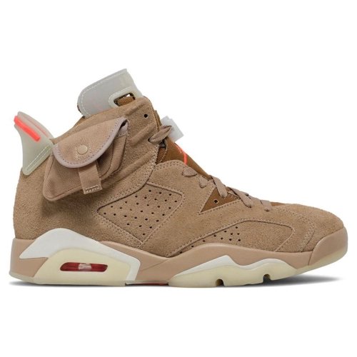 TRAVIS SCOTT X AIR JORDAN 6 RETRO BRITISH KHAKI DH0690 200,AIR JORDAN 6,Air Jordan