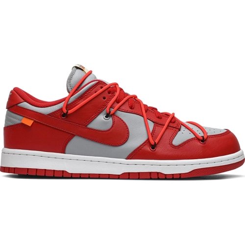 OffWhite x Dunk Low University Red,Dunk SB,NIKE SHOES Reps