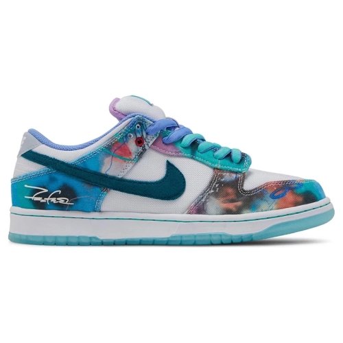 Futura Laboratories x Dunk Low SB Bleached Aqua,Dunk SB,NIKE SHOES Reps